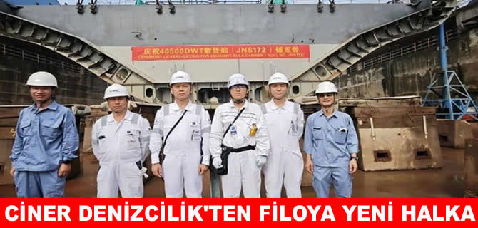 Ciner Denizcilik'ten filoya yeni halka