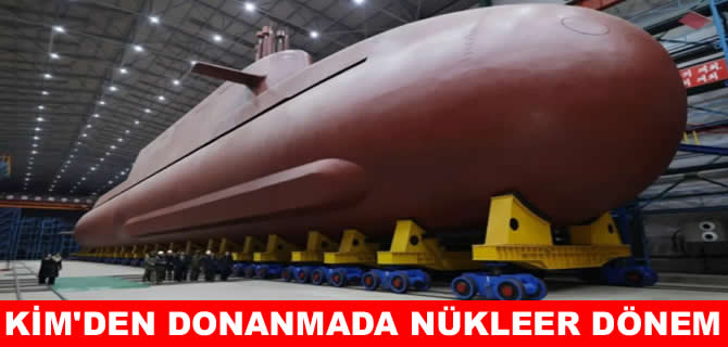 Kuzey Kore donanmasında  nükleer dönem!