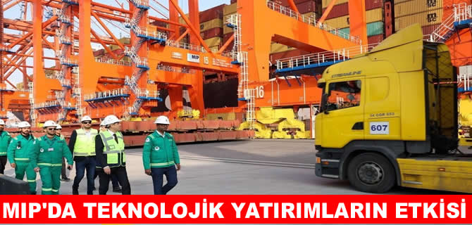 Mega gemiler rotayı Mersin Limanı’na çevirdi