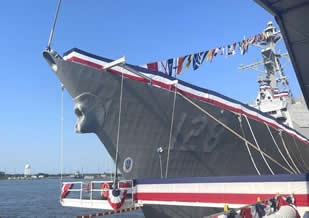 USS Ted Stevens ABD Donanması'na teslim edildi