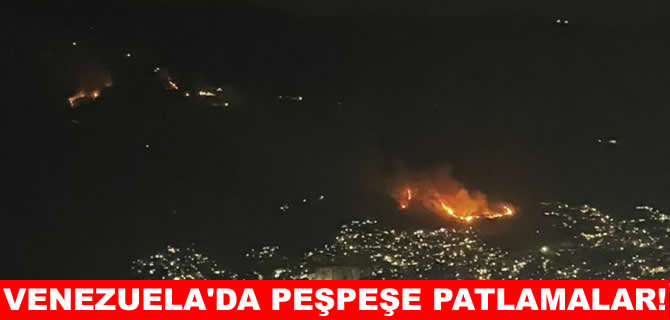 Venezuela'da patlama sesleri! Dünya diken üstünde