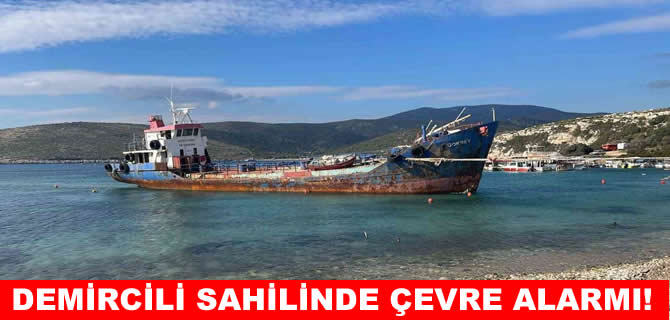 Demircili Sahili'nde hurda gemi sökümünde asbest iddiası