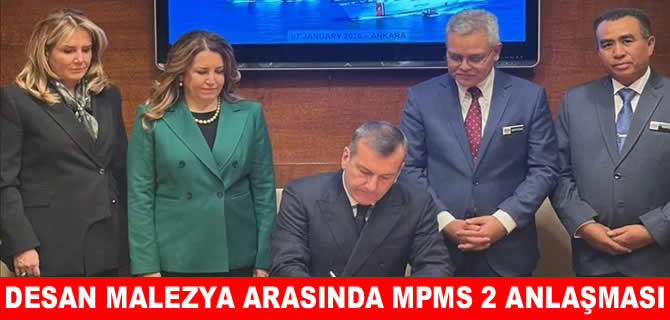 DESAN Malezya ile ikinci gemi anlaşmasını imzaladı