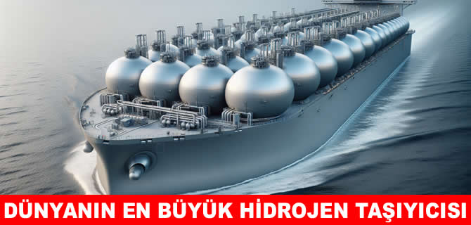 Kawasaki dünyanın en büyük hidrojen tankerini inşa edecek