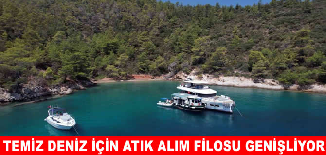 Muğla’da atık alım filosuna 5 yeni tekne daha!