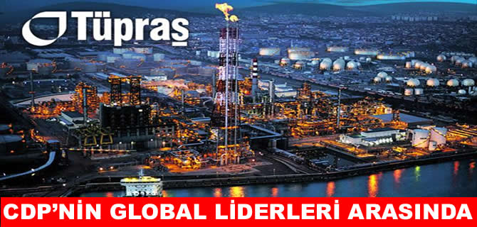 Tüpraş CDP'nin 'global liderleri' arasında