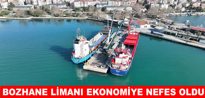Bozhane Limanı kent ekonomisini güçlendiriyor