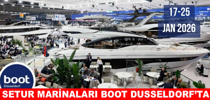 Setur Marinaları, Boot Düsseldorf’ta yerini alıyor