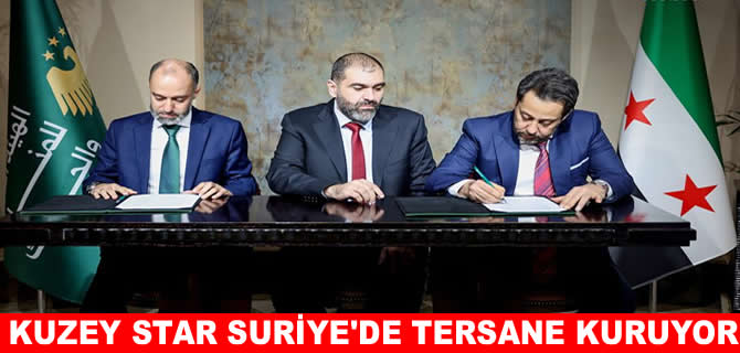 Kuzey Star Suriye’de tersane kuruyor