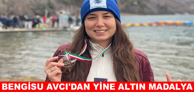 Bengisu Avcı, İtalya'da hem altın madalya hem rekor kazandı