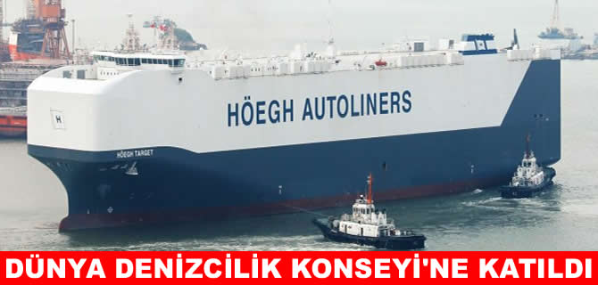 Höegh Autoliners Dünya Denizcilik Konseyi'ne katıldı