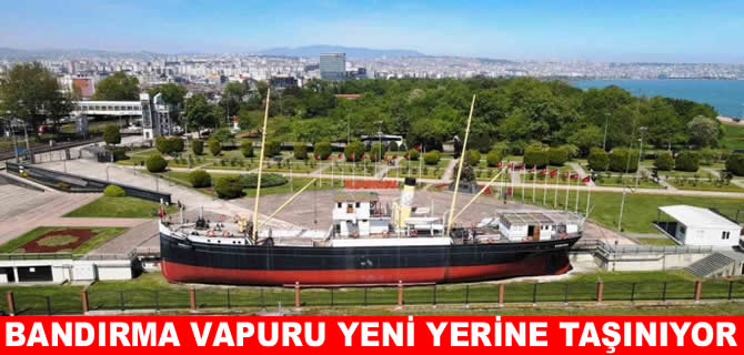 Bandırma Vapuru, Tütün İskelesi’ne taşınıyor