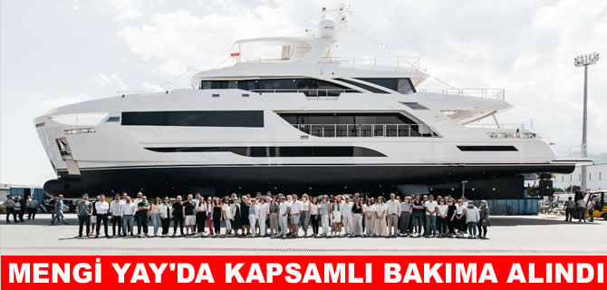 Mengi Yay, Bering B121 yatı yeniden inşa ediyor