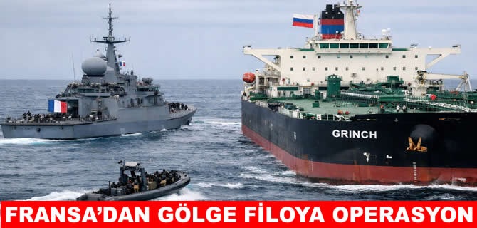 Fransa’dan Rusya’nın gölge filosuna operasyon