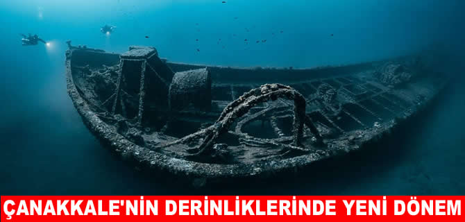 Çanakkale Boğazı'ndaki savaş gemisi batıkları koruma altına alınıyor