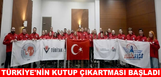 Antarktika’da Türk imzası: 17 kişilik ekip ‘Beyaz Kıta’ya uğurlandı