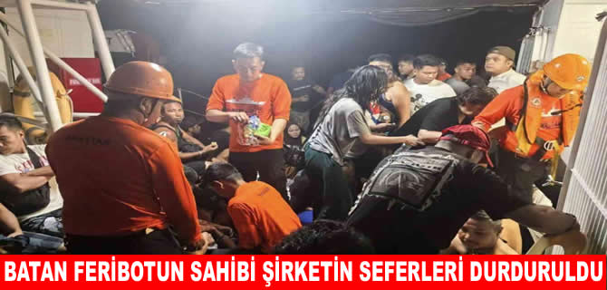 Ölümcül feribot kazası sonrası gemi şirketine men cezası