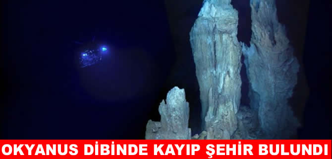 Okyanusun dibinde, kayıp bir şehir bulundu