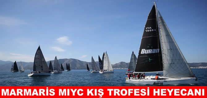 Marmaris MIYC Kış Trofesi’nin 2. ayağı 7 şubatta