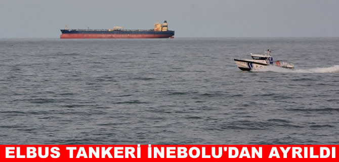 Dron saldırısına uğrayan tanker İnebolu'dan ayrıldı