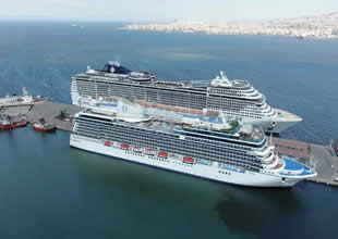 İzmir'de kruvaziyer sezonu hareketli başladı!