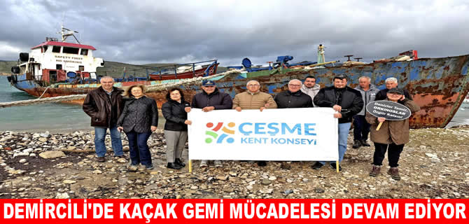 Urla Demircili Koyu için seferberlik