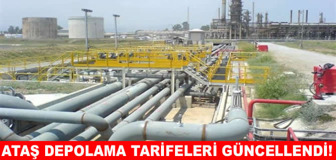 ATAŞ Mersin depolama tarifelerine yüzde 24 zam