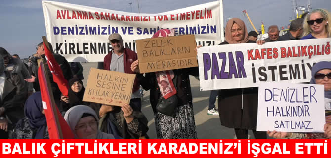 "Devasa balık çiftlikleri örümcek ağı gibi Karadeniz'i sardı"