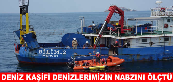 Deniz kâşifi, Türk denizlerinde iklimin nabzını ölçtü