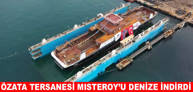 Özata, tam elektrikli feribot NB101 Misterøy’u denize indirdi
