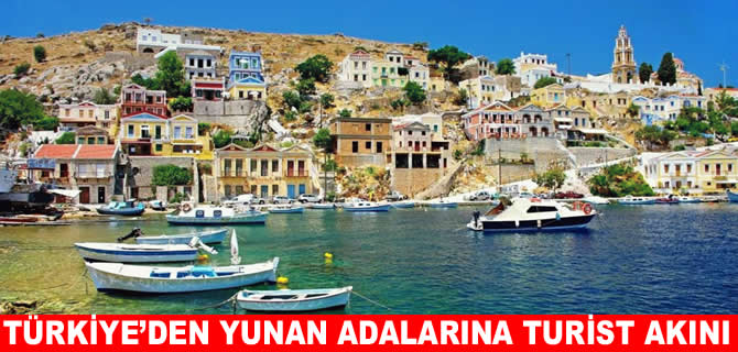 Türkiye'den Yunan adalarına 1 milyon 2 bin ziyaretçi