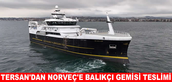Tersan,  Norveçli Leinebris’e balıkçı gemisini teslim etti