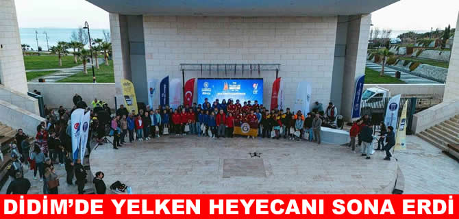 Didim'de yelken heyecanı ödül töreniyle tamamlandı