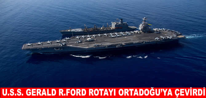 ABD, ikinci uçak gemisini Orta Doğu’ya gönderiyor