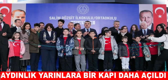 Beykoz Salim Düzgit ilkokulu ve ortaokulu açıldı