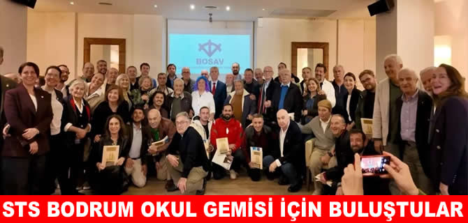 STS Bodrum Okul gemisi için 25 yıllık vefa buluşması