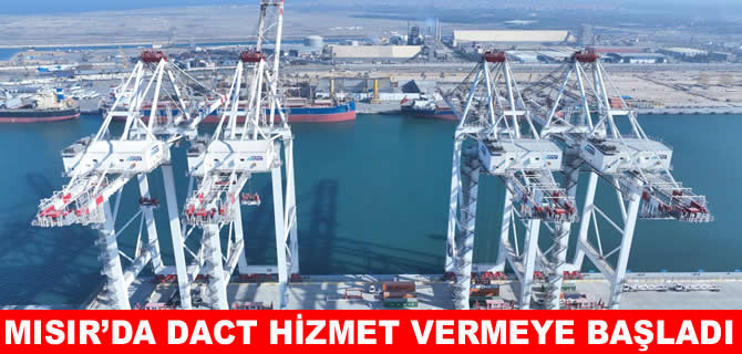 Mısır’da Damietta Alliance Konteyner Terminali açıldı