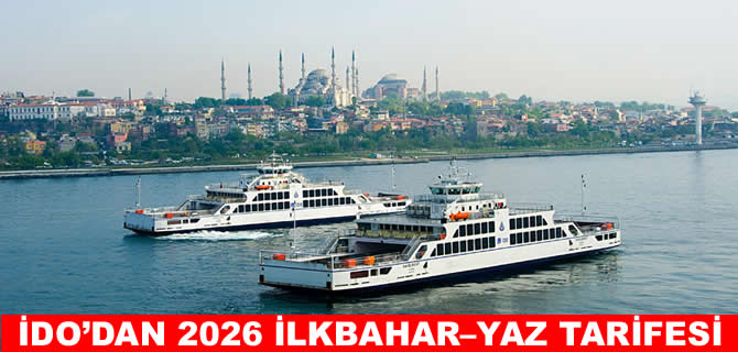 İDO’nun “İlkbahar Tarifesi” biletleri satışta