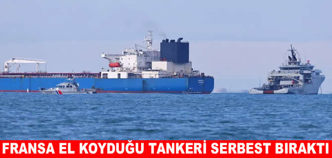 Fransa, Rus Grinch tankerini serbest bırakdı