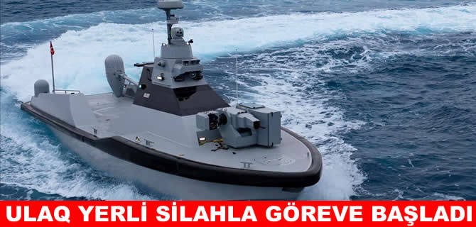 Türkiye'nin ilk SİDA’sı yerli silahla göreve başladı