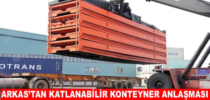 Arkas Line’dan, boş konteyner yoğunluğuna katlanabilir çözüm