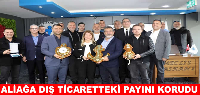 Aliağa, Türkiye ihracatında yüzde 8 payla gücünü korudu