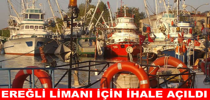 Büyükşehir Ereğli Limanı için ihale açtı