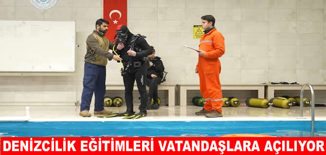 Üniversiteden vatandaşlara denizcilik eğitimi