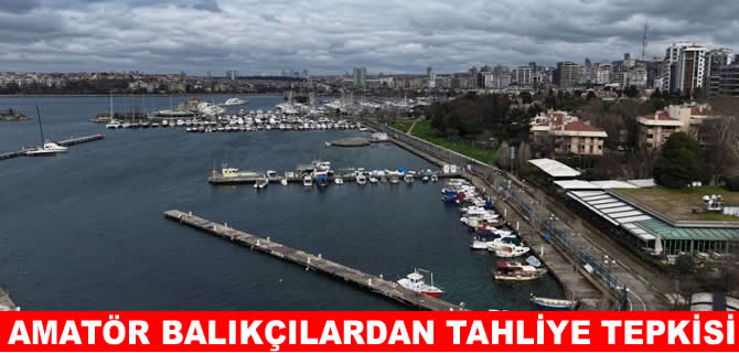 Fenerbahçe’de amatör balıkçılar tahliye ediliyor