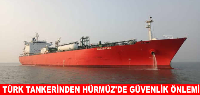 Türk tankeri Boğaziçi'nden Hürmüz'de sinyal hamlesi