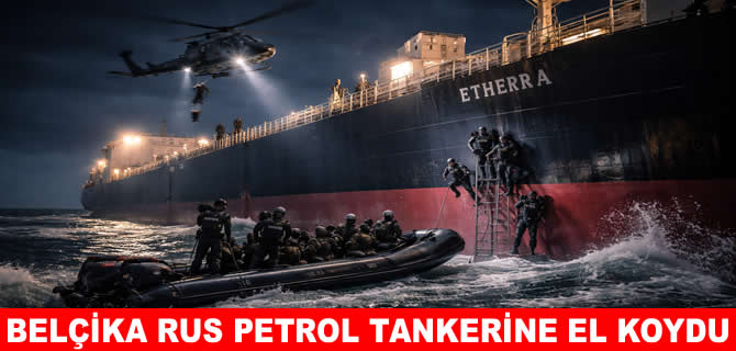 Belçika'dan, Rus petrol tankerine operasyon