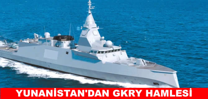 Yunanistan GKRY’e 2 fırkateyn gönderiyor