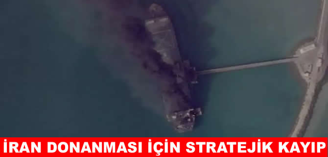 Savaşın en önemli kaybı! ABD saldırısında IRIS Makran battı