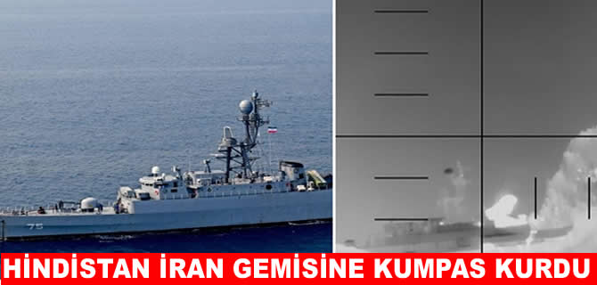 Hindistan tatbikata davet ettiği İran gemisini ABD'ye ihbar etti